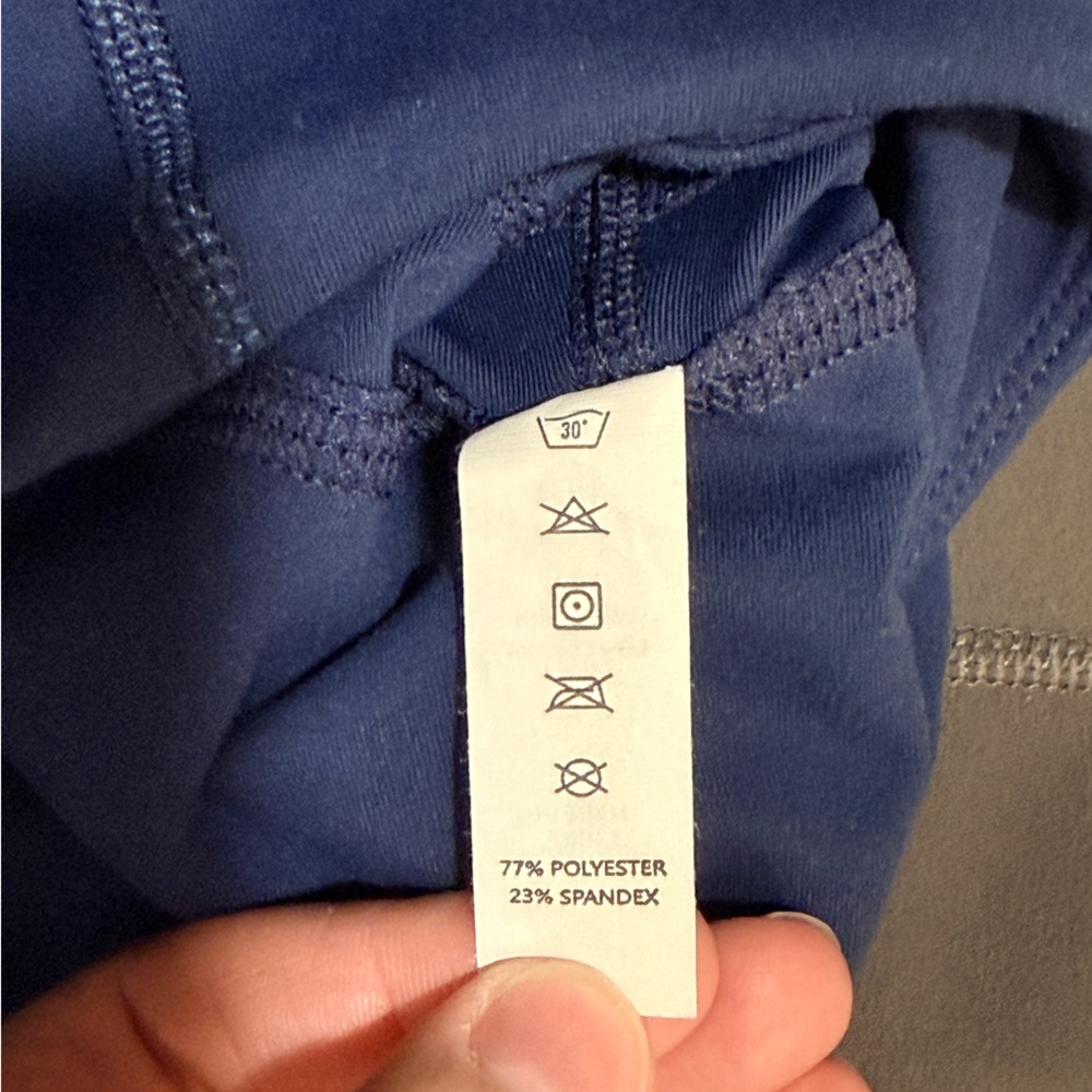 No Brand Women's Dark Blue High-Waisted Athletic Leggings Size‎ XL - Picture 9 of 9